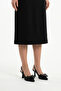 Noir Women's Black Bow Detailed Transparent Tulle Open-Back Heeled Shoes 9 cm - 2