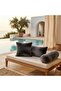Rabbit Series Plush Decorative Stuffed Throw Pillow Set 45*45 Square Throw Pillow, 35*50 Rectangular Throw Pillow, and 18*35 Armrest Cylinder Pillow Set of 3
