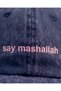 Say Mashallah Pink Embroidered Vintage Sports Hat Unisex / "Mashallah De" Pink Embroidered Hat Cap - 3