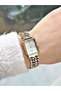 Special Design Steel Cord Silver-Gold Color Women Wrist Watch Es7009Mr - 2