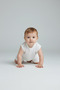 Baby Boy Ecru Sleeveless Summer Cotton Jumpsuit - 3