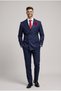 Men's Double-Breasted Corduroy Slim Fit Suit (New Collection)