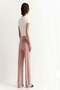 Comfortable Fit High Waist Wide-Leg Viscose Mix Women's Trousers - 2