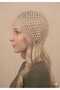 Hand Knitted Mesh Hair Cap Vintage Boho Beach Coquette Style Glitter Hair Band Hat Summer Hair Modern Bohemian Protection - 4