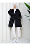 Semi-Lined Torino Fabric Oversize Trench Coat Rc3136 - 2
