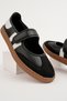 Speed Women's Velcro Comfortable Sole Casual Sneaker Ballet Shoes - 8