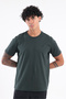 Modal Interlock Fabric Minimal Logo Crew Neck Men's Sports T-Shirt - 5