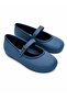 Girl's Soft Ballerina Ballet Shoes 31-35 Blue - 4