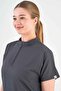Lycra Zipper Detailed Smoked Uniform - 3