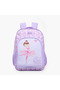 MustTeam Printed 5-Piece Backpack Set for Girls 5-8 Years with Lunch Box and Lunch Bag - 16 inches - 2