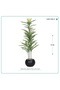Artificial Areca Tree with Round Plastic Base { 3 Branches }