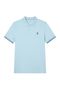 Men’s Cotton Slim Performance Polo with Small Lion Embroidery - 3