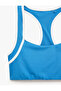 Slim Fit U-Neck Ribbed Back Detailed Sleeveless Sports Bra - 5
