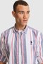 Men's Navy Blue Long Sleeve Striped Shirt 50322242-Vr033 - 2