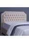 ANDROMEDA HEADBOARD CHANEL BEIGE L-160 : H-125 CM