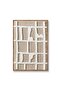 Trovell Hand Tufted Wool Framed Wall Art 100x150cm - Ivory - 3
