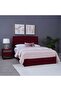 BIANCA HEADBOARD VELVET MAROON L-150 : H-125 CM - 5