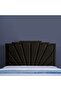 URANUS HEADBOARD CHANEL LIGHT BROWN L-180 : H-125 CM - 2