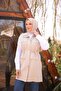 سترة مبطنة - بيج - 4