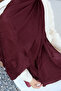 Premium Glow Jacquard Shawl Line - Burgundy - 2