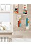 EETU 4 Pieces Flower Pictures Wall Decor,Wooden Frame Wall Decor Art Painting For Home Restaurant Cabinets,30x10cmx4 - 6