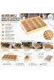 48 Compartments Wooden Mobile Phone Storage Box Desktop Organizer - Ss-001C - 3