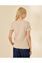 Women Beige Graphic T-Shirt - 4