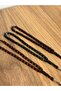 3-Piece Vernier Ankle-Length Powder Amber Prayer Beads Set - 2