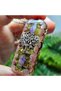 Tree of Life - Peridot - Unique Design Steel Chain Orgonite Necklace (1 Piece Made.) - Handmade Design Products - 4