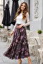 Satin Skirt A230 Brown - 3