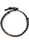 Eye Tiger. Tiger Eye Stone Bracelet for Men, Handmade Leather Beaded Bracelet, Adjustable Jewelry for Casual & Special Occasion - 4