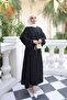 Black Shirt and Layered Skirt Set - 2