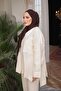 Cream Jacket and Trousers Muslin Set - 3