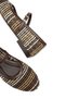 Women's Colorful Straw Detailed Orthopedic Non-Slip Sole Ballerina Shoes 19045 - 8