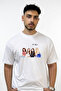 Blackpink_15 Design Printed Oversize White T-Shirt