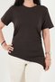 Cotton Asymmetrical Cut Crew Neck t Shirt t Shirt 5867017 - 5