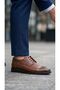 Genuine Leather Tan Sports Classic Shoes 0307