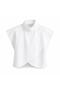 Women's Soft Sky Asymmetrical Crop Shirt I Stylish, Office, Casual Women's Shirt