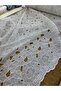 Premium Hologram Sequined and Beaded Floral Wedding Dress Fabric - 4