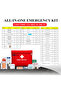 First Aid Kit 110 Pieces – Emergency Medical Supplies & Survival Kit for Home, Car, Office, Travel, School & Outdoor Activities - 4