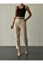 26Ypnt01612 Beige Women's Trousers