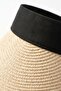 Foldable Straw Visor Hat - 3