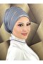 شال سهرة مطرز بشريط سميك - 4