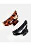 Women Black And Brown 2 Piece Hair Claw Set - 2