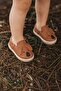 Leather koala children's shoes size 19-25 a brown