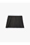Relax Fit Interlock High Waist Ribbed Mini Sports Shorts Skirt - 4