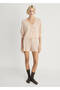 Openwork Knit Detailed Cardigan Pajamas - 2