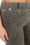 Plus Size High Waist Denim Wide Leg Women's Pants - 3