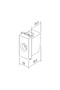TV end socket TEM 1dB, white - 3