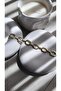 Special Series Square Plate Bracelet with Stone Detail